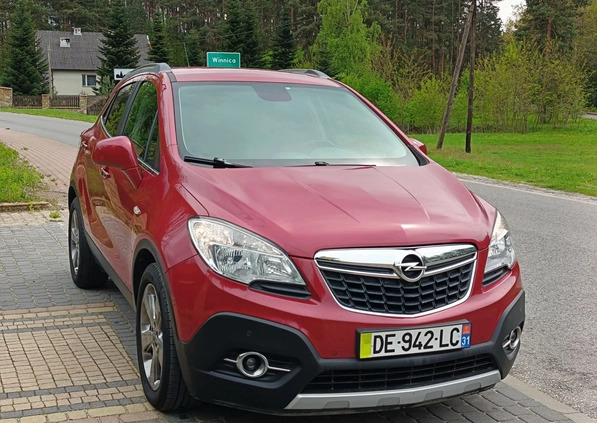 Opel Mokka cena 40900 przebieg: 168975, rok produkcji 2014 z Połaniec małe 352